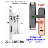TUYA WIFI mobile phone unlocking fingerprint lock