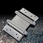 Stainless Steel Double Open Spring Hinge